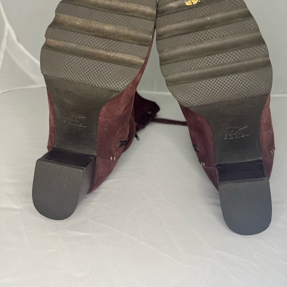 Sorel Farah Leather Mid Calf Boots - Picture 10 of 12